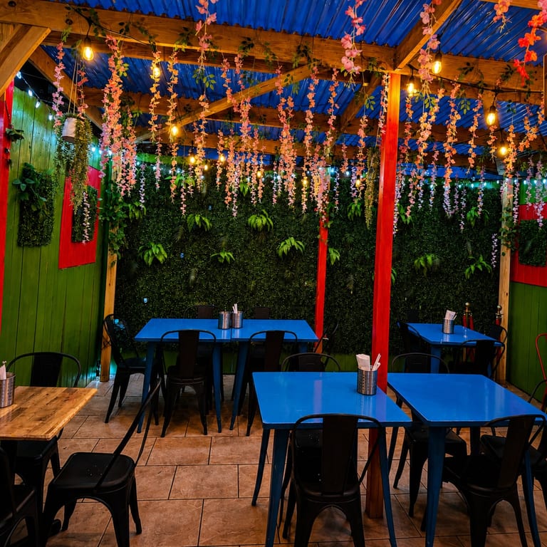 Back Patio Dining & Events at La Grotta DC