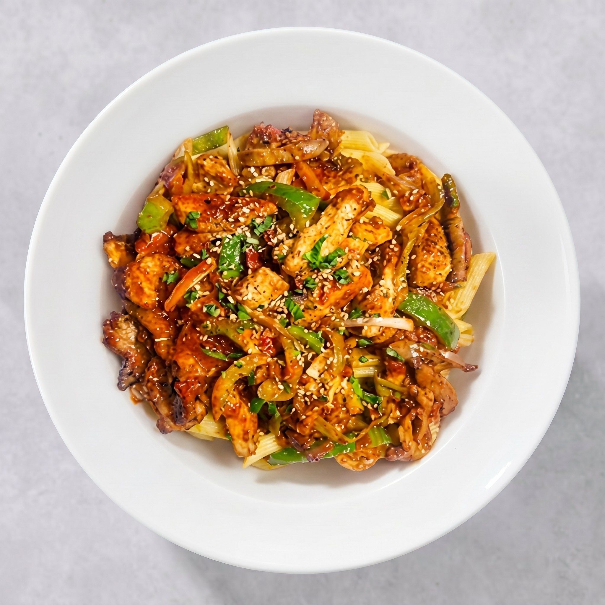 Chicken Cacciatore.