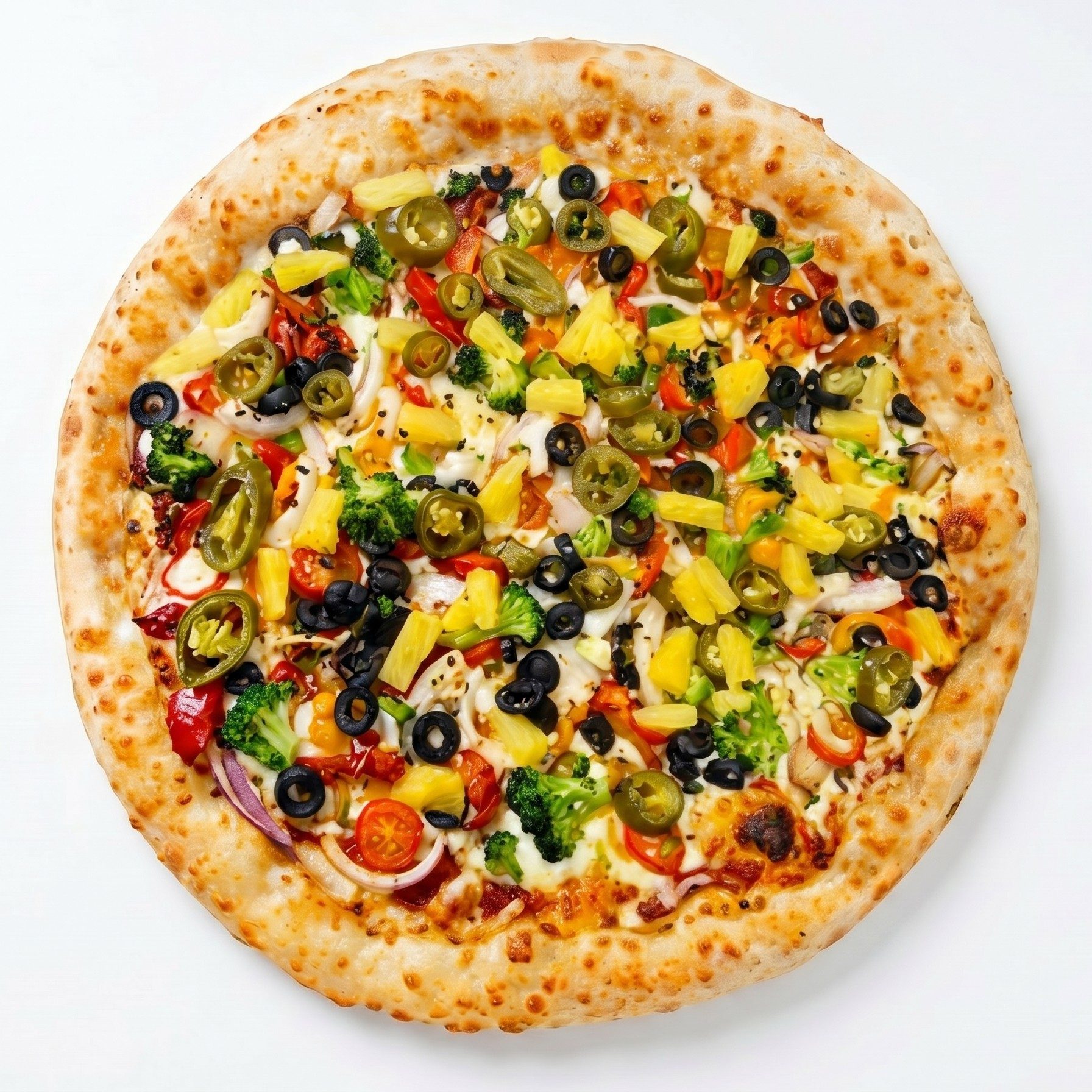 Vegetarian Pizza.