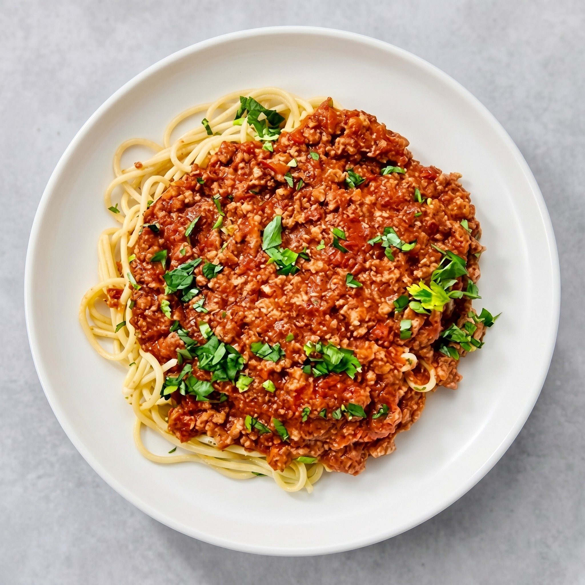 Pasta Bolognese.