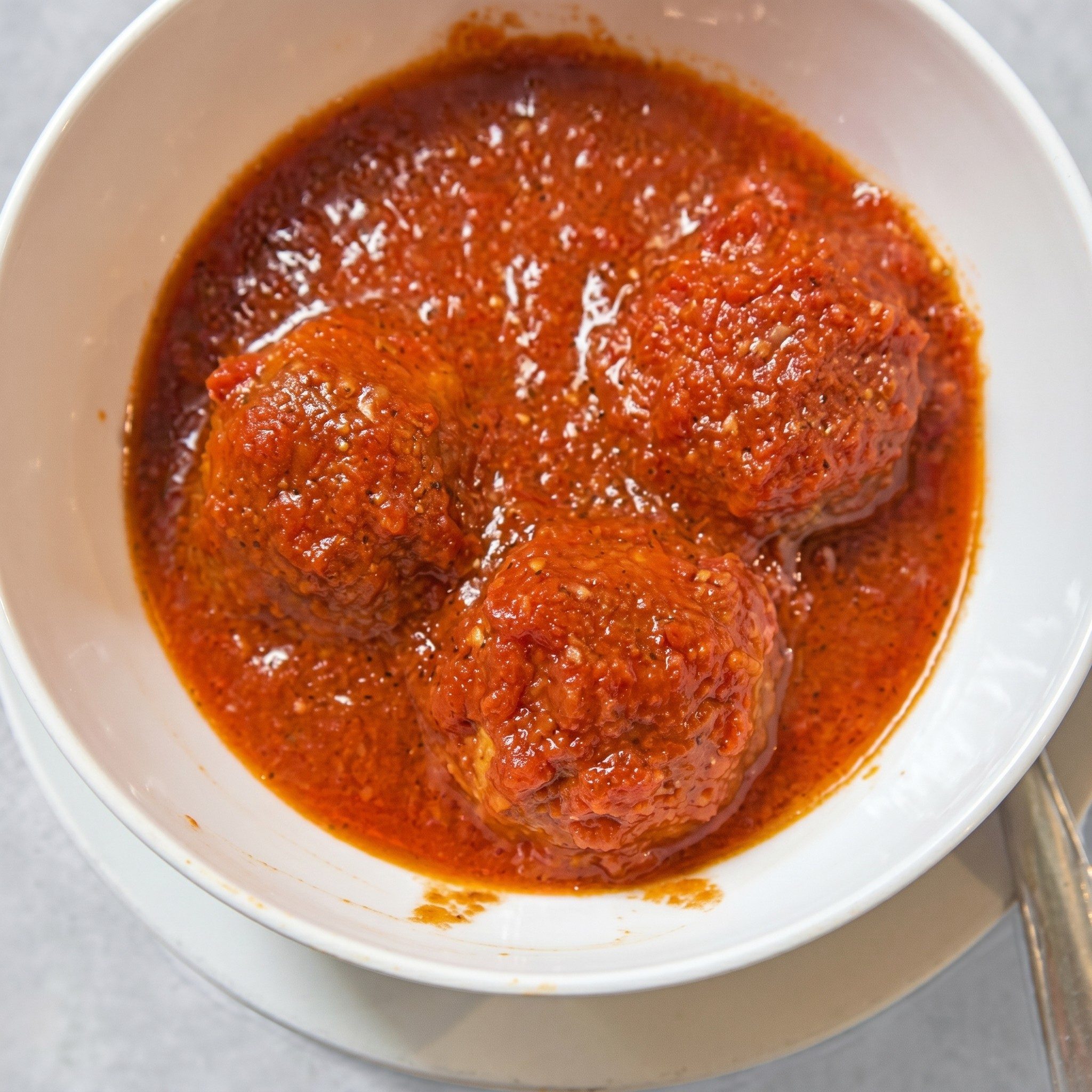 Homemade Meatballs.