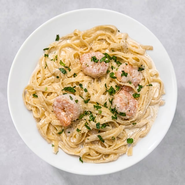 Fettuccine Alfredo.