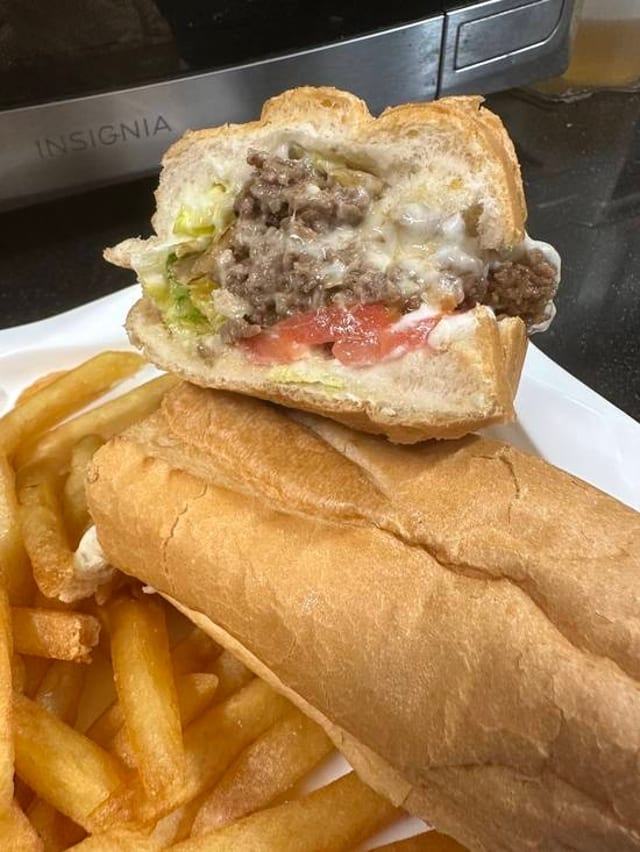 Steak & Cheese Sub.